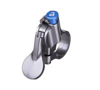 Levier à distance de verrouillage de fourche de vélo, alliage d'aluminium 22,2 mm, poignée de contrôle de rechange, compatible avec fourches de suspension VTT