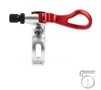Levier à distance en alliage d'aluminium, usiné CNC | Contrôleur de tige de selle avec vis de tension réglable pour routage interne VTT 22,2 mm, rapide