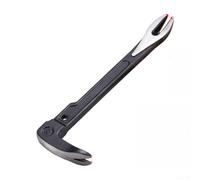 Levier à queue d'hirondelle avec tête plate et extrémité en marteau pour un usage général pour levier et retrait des fixations (A)