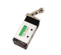 Levier à rouleau MV-09, 2 positions, roue de défilement 5 voies, vanne mécanique MV522R, entrée d'air 1/4 ", échappement 1/8"(No Fittings)