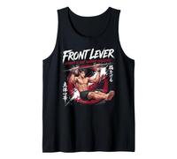Levier Avant Anime Calisthenics Gym Motivation Design Débardeur