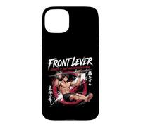 Levier Avant Calisthenics Anime Gym Workout Design Coque pour iPhone 15 Plus