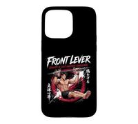 Levier Avant Calisthenics Anime Gym Workout Design Coque pour iPhone 15 Pro Max