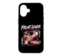 Levier Avant Calisthenics Anime Gym Workout Design Coque pour iPhone 16