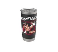 Levier avant Calisthenics Anime Gym Workout Design Gobelet isotherme en acier inoxydable double paroi