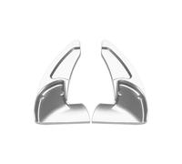 Levier Changement Vitesse Voiture Compatible Avec Dodge Pour Charger GT Pour Durango Pour Citadel RT Pour Challenger Extension Palette Volant Accessoires intérieur(Silver)