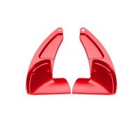 Levier Changement Vitesse Voiture Compatible Avec Dodge Pour Charger GT Pour Durango Pour Citadel RT Pour Challenger Extension Palette Volant Accessoires intérieur(Red)
