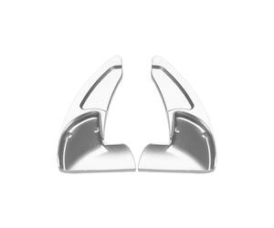 Levier Changement Vitesse Voiture Compatible Avec Dodge Pour Charger GT Pour Durango Pour Citadel RT Pour Challenger Extension Palette Volant Accessoires intérieur(Silver)