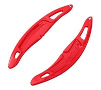 Levier Changement Vitesse Voiture Compatible Avec Pour Panamera Pour Macan Pour Cayenne 911 718 Pour Spyder 918 Extension Palette Volant Accessoires intérieur(Red)