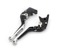 Levier d embrayage pour Moto Pour Ducati pour Scrambler levier d'embrayage | 800/803 2015 2016 2017 2018 2019 2020-2024 CNC moto levier d'embrayage de frein extensible pliant(C Silver)