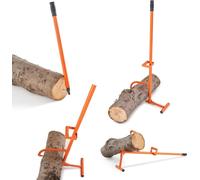 Levier d'abattage 4 en 1 Levier de tronc - Crochet forestier Tourneur de tronc Aide à l'abattage - diamètre max. 38 cm - Outil d'abattage pour un travail efficace