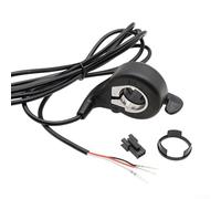 Levier d'accélérateur électrique pour vélo avec commande à droite, option de port SM, matériau ABS conçu pour la gestion du changement de vitesse et de la vitesse de scooter (interface femelle)