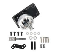 Levier de Automobile pour Boîte Manuelle T5 Sélecteur Mécanique Changement Rapide Kit d'Installation Complet Alliage d'Aluminium Adapté à Conduite Sportive Préparation Atelier Sorties Circuit