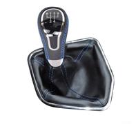 Levier de changement de vitesse en cuir pour transmission manuelle 2172-5109070 pour Lada 2 Restyling, résistant à l'usure, ne se déforme pas (ligne bleue)