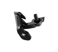Levier de changement de vitesse étendu pour Can-Am Ryker 600 900 2019+ Pommeau de levier de vitesse en aluminium de rechange Argent (Noir)