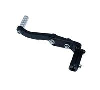 Levier de Changement de Vitesse réglable en Aluminium CNC for Moto, Levier de Changement de Vitesse Tout-Terrain, VTT, démarreur à Pied(Black)
