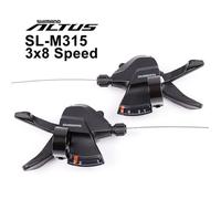 Levier de changement de vitesse Shimano SL-M315 VTT 3x8 24 vitesses - X-TOUT
