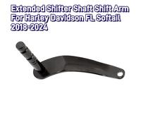 Levier de changement de vitesse talon-orteil levier de vitesse moto Peg for Harley Davidson Fat Boy FLSTF Road King Electra Glide FLHT Freewheeler FLRT Levier de changement de vitesse moto(PURPLE)
