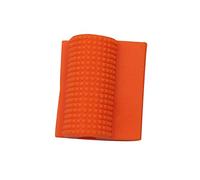 Levier de Changement de Vitesse Universel de Moto Compatible avec Les pédales de Pied Accessoires de Gel de Couverture en Caoutchouc Non Glissant pour Les Chevilles à Pied(Orange)