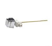 Levier de Chasse d'Eau Latéral en Laiton pour Réservoir de Toilettes - Push Button pour robuste Anti-Rouille Compatible Standard