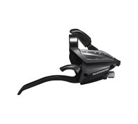 Shimano Levier de frein avec manette Tourney EF500 droit 8 vitesses V-brake 4 doigts noir