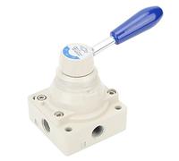 Levier de commande manuel à 4 voies à 3 positions, vanne d'inversion pneumatique en alliage d'aluminium 4HV230-08, vanne pneumatique Pt 1/4 po, à action directe 0~1.0Mpa