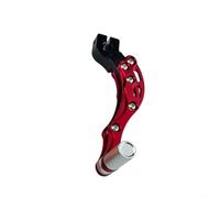 Levier de Démarrage CNC pour Moto 125-250cc en Alliage d'Aluminium - Kick Starter pour robuste Argent pour Dirt Bike Tout-Terrain Réparation(red)
