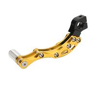 Levier de démarrage, démarreur universel en alliage d’aluminium pour moto et scooter, pédale de démarrage de remplacement à haute résistance avec tige de montage pour une (Jaune doré)