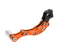 Levier de démarrage, démarreur universel en alliage d’aluminium pour moto et scooter, pédale de démarrage de remplacement à haute résistance avec tige de montage pour une (Orange)