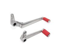 Levier de Démarrage Levier Changement Vitesse Frein À Pied Arrière Pédale Droite Accessoires Moto Manette D'embrayage Tige Gauche Pour DUCATI Pour Monster 696 796 1100/S Levier de vitesses(1 set Red)