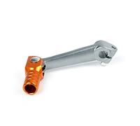 Levier de Démarrage Pour TTR 125 CNC Pliant En Aluminium Pour Kayo T2 T4 T4L Levier De Changement De Vitesse ATV Dirt Bike Pit Bikes Moto 50cc 110cc 250cc Kick de démarrage (Color : Silver orange)