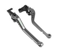 Levier de Frein de Moto for Yamaha Short&Long Adjustable Brake Clutch Levers Motorcycle Handles Lever(Long Titanium)