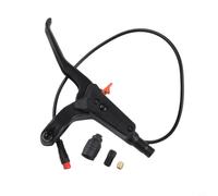 Levier de frein dédié pour Kukirin G4 Max avec fonction de frein à disque 2 noyaux, poignée hydraulique en alliage d'aluminium pour plateformes de vélo électrique (levier de frein gauche noir)
