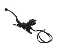 Levier de Frein Droit Poignée Noire Ergonomique, pour Quad 125-250cc | Freinage Restauré, Parking Intégré, Plastique Alliage, Guidon, pour Balade Tout-usage et Sable