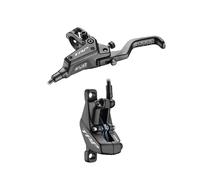 TRP Brakes Frein avant hydraulique Evo Pro HD-M9040 4 pistons Argenté Black
