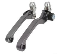 Levier de frein électrique tout-terrain Sur-Ron Light Bee X pour guidon de vélo électrique CNC AL6061 Pièces de rechange en alliage d'aluminium compatibles avec Segway X160 X260 Gris