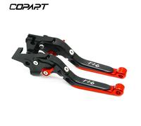Levier De Frein Et D'embrayage Extensible Réglable Et Pliable,Pour Moto Yamaha Fz6 Fz 6 Fazer 2004-2010 Xj6 Fz6r 2009-2020 Fz8 2011-2015 - Type Rdbkrdbk