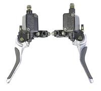 Levier de Frein et d'embrayage hydraulique Universel avec Piston de 12,7 mm 22 mm Compatible avec Aerox YQ50 1997-2013 MBK(One Pair)
