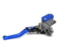 Levier De Frein Et D'embrayage Kit D'embrayage De Frein Hydraulique Pour Moto, Levier Maître-cylindre, Pompe, Tuyau D'huile, 7/8 Pouces(Blue-B)