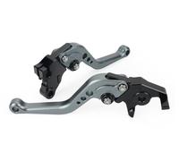 Levier De Frein Et D'embrayage Pour CF-Moto 700MT 2023 - 2025, Poignées Commande Réglables, Biellette Direction Leviers De Frein Et D'embrayage Pliables Moto(Item H Gray)