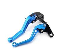 Levier De Frein Et D'embrayage Pour DUCATI Pour HYPERMOTARD 939/821 Biellette Direction Levier Frein Court Et D'embrayage Poignées De Commande Réglables Moto(Short blue)