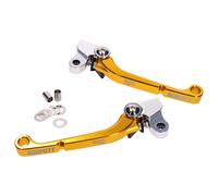 levier de frein et levier d'embrayage Schmitt Handanker CNC Aluminium argent-or