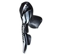 Sunrace Str-91 R9/l3 Brake Lever Set With Shifter Argenté 3 x 9s