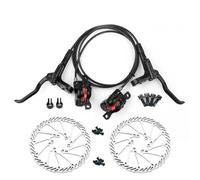 Levier de Frein Moto Levier d'embrayage de frein Convient aux freins à disque hydrauliques Shimano VTT MT200 BR BL, disques de 160 mm, étriers de vélo, pièces de cyclisme(MT200 G3 160MM)