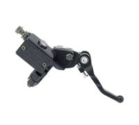 Levier de Frein Moto,Levier Embrayage Freins Hydrauliques Levier D'embrayage Frein Moto Pompe Cylindre Poignée Hydraulique Accessoires De Gauche Droite(Right side B black)