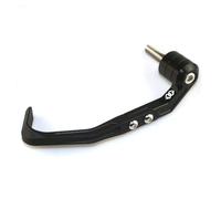 Levier de Frein Moto,Levier Embrayage Poignée De Frein Moto, Protège-mains Réglable En Alliage D'aluminium Utilisation Adaptée Pour, Pièces Modifiées(Left Black)