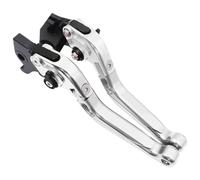 Levier de Frein Moto Moto De Levier Paire d'embray Leviers de frein et d'embrayage pliables et réglables pour moto BDJ Ninja Z1000 CNC, adaptés à Kawasaki Z1000 2007-2016(SR SR SR-BK)