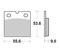 Levier De Frein Noir Pour Honda NX 650 92/93 Noir