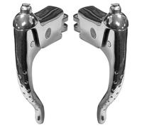 Levier De Frein Vélo Course Aéro Perforé Vintage Mafac - Cyclingcolors - 120mm - Gris - Mixte Multicolore