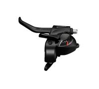 Levier de frein vélo - SHIMANO - Shifter 3 vitesses - Levier de frein intégré - Couleur noire - Commande au guidon